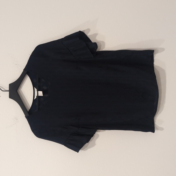 H&M Navy Blouse - Picture 2 of 7